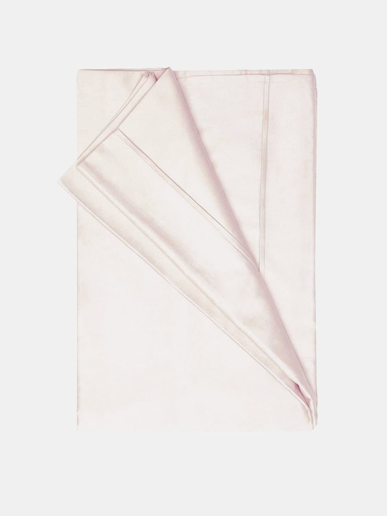 Belledorm 200 Thread Count Egyptian Cotton Flat Sheet (Powder Pink) (Full) (UK - Double) - Powder Pink