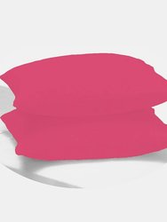 Belledorm 200 Thread Count Egyptian Cotton Oxford Pillowcase (Cerise Pink) (One Size) - Cerise Pink