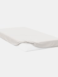 Belledorm 400 Thread Count Egyptian Cotton Extra Deep Fitted Sheet (Ivory) (Queen) (Queen) (UK - Kingsize) - Ivory