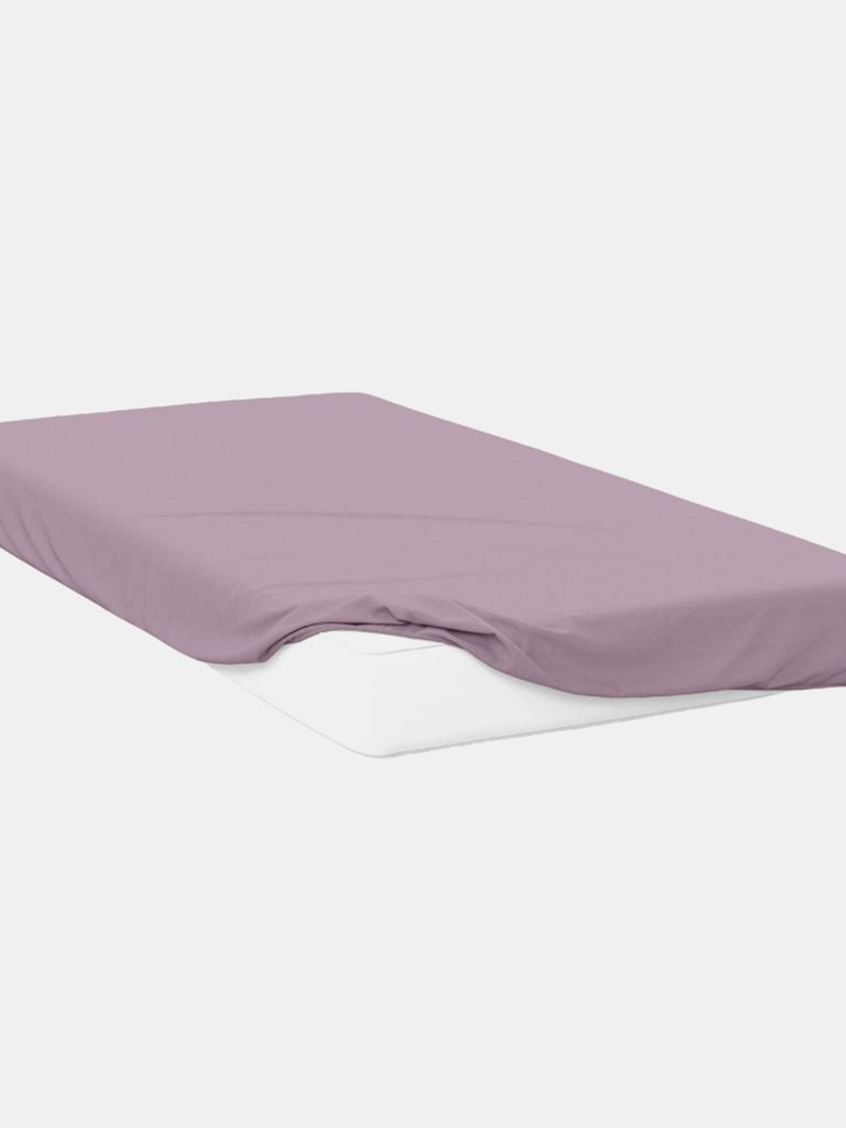 Belledorm 400 Thread Count Egyptian Cotton Extra Deep Fitted Sheet (Mulberry) (King) (King) (UK - Superking) - Mulberry