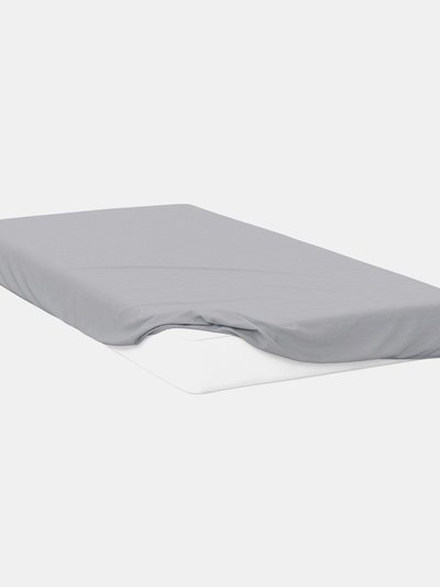 Belledorm Belledorm 400 Thread Count Egyptian Cotton Extra Deep Fitted Sheet (Platinum) (Queen) (Queen) (UK - Kingsize) product