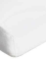 Belledorm 400 Thread Count Egyptian Cotton Fitted Sheet (White) (6ft 6) (6ft 6)