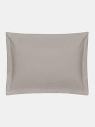 Belledorm 400 Thread Count Egyptian Cotton Oxford Pillowcase (Pewter) (M) - Pewter