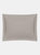 Belledorm 400 Thread Count Egyptian Cotton Oxford Pillowcase (Pewter) (M) - Pewter