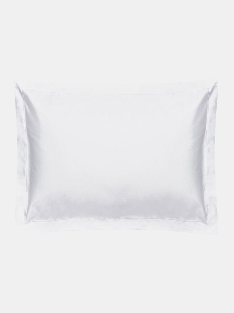 Belledorm 400 Thread Count Egyptian Cotton Oxford Pillowcase (White) (L) - White