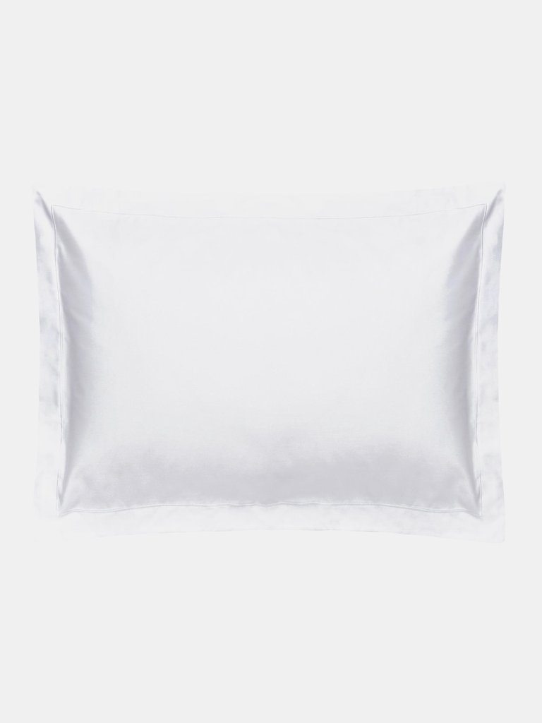 Belledorm 400 Thread Count Egyptian Cotton Oxford Pillowcase (White) (M) - White