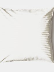 Belledorm 540 Thread Count Satin Stripe Continental Pillowcase (Ivory) (One Size) - Ivory