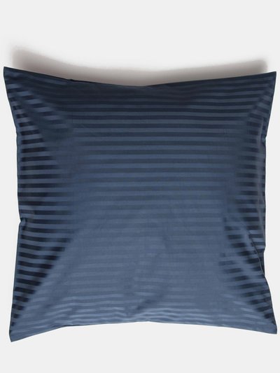 Belledorm Belledorm 540 Thread Count Satin Stripe Continental Pillowcase (Navy) (One Size) product