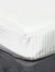 Belledorm 540 Thread Count Satin Stripe Fitted Sheet (Ivory) (Twin) (Twin) (UK - Single) - Ivory