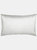 Belledorm 540 Thread Count Satin Stripe Housewife Pillowcases (Pair) (Ivory) (One Size) - Ivory