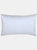 Belledorm 540 Thread Count Satin Stripe Housewife Pillowcases (Pair) (White) (One Size) - White