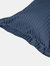 Belledorm 540 Thread Count Satin Stripe Oxford Pillowcase (Navy) (One Size)