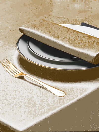 Belledorm Belledorm Amalfi Napkins (Pack Of 4) (Gold) (One Size) product