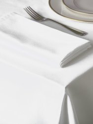 Belledorm Amalfi Rectangular Table Cloth (White) (52 x 70in) (52 x 70in) - White