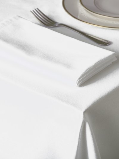 Belledorm Belledorm Amalfi Rectangular Table Cloth (White) (70 x 108in) (70 x 108in) product