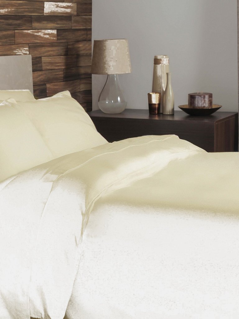 Belledorm Brushed Cotton Duvet (Lemon) (Queen) (UK - Kingsize)