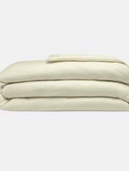 Belledorm Brushed Cotton Duvet (Lemon) (Queen) (UK - Kingsize) - Lemon