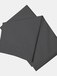 Belledorm Brushed Cotton Extra Deep Fitted Sheet (Charcoal) (Twin) (Twin) (UK - Single) - Charcoal