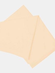 Belledorm Brushed Cotton Extra Deep Fitted Sheet (Cream) (Narrow Full) (Narrow Full) (UK - Narrow Double) - Cream