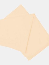 Belledorm Brushed Cotton Extra Deep Fitted Sheet (Cream) (Twin) (Twin) (UK - Single) - Cream