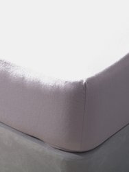 Belledorm Brushed Cotton Extra Deep Fitted Sheet (Heather) (Twin) (Twin) (UK - Single) - Heather