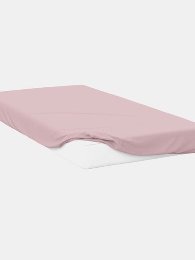 Belledorm Belledorm Brushed Cotton Extra Deep Fitted Sheet (Powder Pink) (Full) (Full) (UK - Double) product