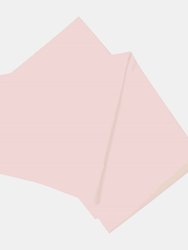Belledorm Brushed Cotton Flat Sheet (Powder Pink) (Queen) (UK - Kingsize) - Powder Pink