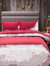 Belledorm Brushed Cotton Flat Sheet (Red) (Twin) (UK - Single)