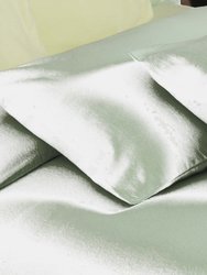 Belledorm Brushed Cotton Housewife Pillowcase (Pair) (Green Apple) (One Size) - Green Apple
