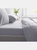 Belledorm Cotton Extra Deep Fitted Sheet (Cloud Grey) (King) (King) (UK - Superking) - Cloud Grey