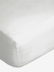 Belledorm Cotton Sateen 1000 Thread Count Extra Deep Fitted Sheet (Ivory) (King) (King) (UK - Superking)