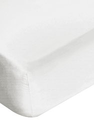 Belledorm Cotton Sateen 1000 Thread Count Extra Deep Fitted Sheet (Platinum) (Queen) (Queen) (UK - Kingsize)