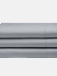 Belledorm Cotton Sateen 1000 Thread Count Flat Sheet (Platinum) (Twin) (UK - Single) - Platinum