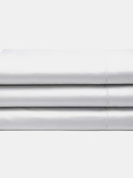 Belledorm Cotton Sateen 1000 Thread Count Flat Sheet (White) (Twin) (UK - Single) - White