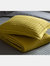 Belledorm Crompton Filled Cushion (Saffron Yellow) (One Size) - Saffron Yellow