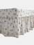 Belledorm Delphine Fitted Valance (White) (Twin) (Twin) (UK - Single) - White