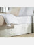 Belledorm Divan Crushed Velvet Base Wrap (Champagne) (King) (UK - Superking)