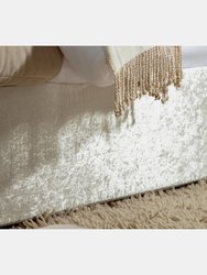 Belledorm Divan Crushed Velvet Base Wrap (Champagne) (Twin) (UK - Single)