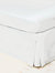 Belledorm Easycare Percale Platform Valance (Cloud) (Full) (UK - Double) - Cloud