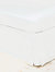 Belledorm Easycare Percale Platform Valance (White) (Queen) (UK - Kingsize) - White