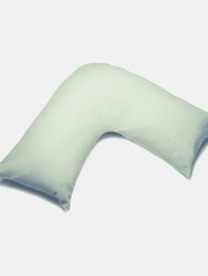 Belledorm Easycare Percale V-Shaped Orthopaedic Pillowcase (Apple) (One Size) - Apple