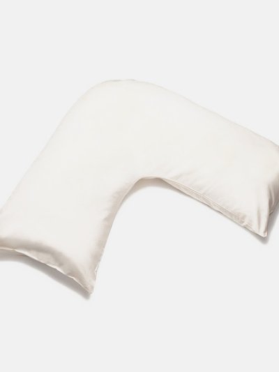Belledorm Belledorm Easycare Percale V-Shaped Orthopaedic Pillowcase (Ivory) (One Size) product
