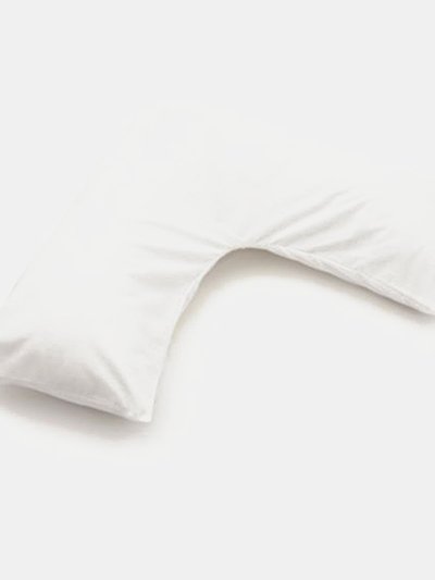 Belledorm Belledorm Easycare Percale V-Shaped Orthopaedic Pillowcase (White) (One Size) product