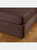 Belledorm Faux Suede Divan Base Wrap (19in) (Chocolate) (Full) (UK - Double)