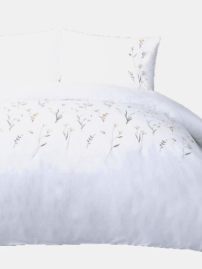 Belledorm Belledorm Imogen Duvet Set (White/Saffron) (Full) (UK - Double) product