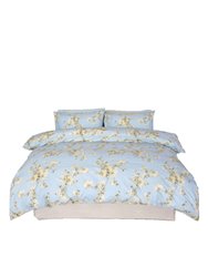 Belledorm Orchard Duvet Set (Duck Egg Blue) (King) (UK - Superking) - Duck Egg Blue