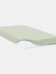 Belledorm Percale Extra Deep Fitted Sheet (Apple Green) (Queen) (Queen) (UK - King) - Apple Green