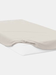 Belledorm Percale Extra Deep Fitted Sheet (Ivory) (Full) (Full) (UK - Double) - Ivory