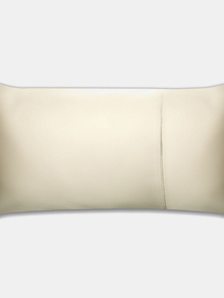 Belledorm Pima Cotton 450 Thread Count Bolster Pillowcase (Ivory) (One Size) - Ivory