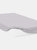 Belledorm Polycotton Extra Deep Fitted Sheet (Cloud Grey) (Full) (Full) (UK - Double) - Cloud Grey